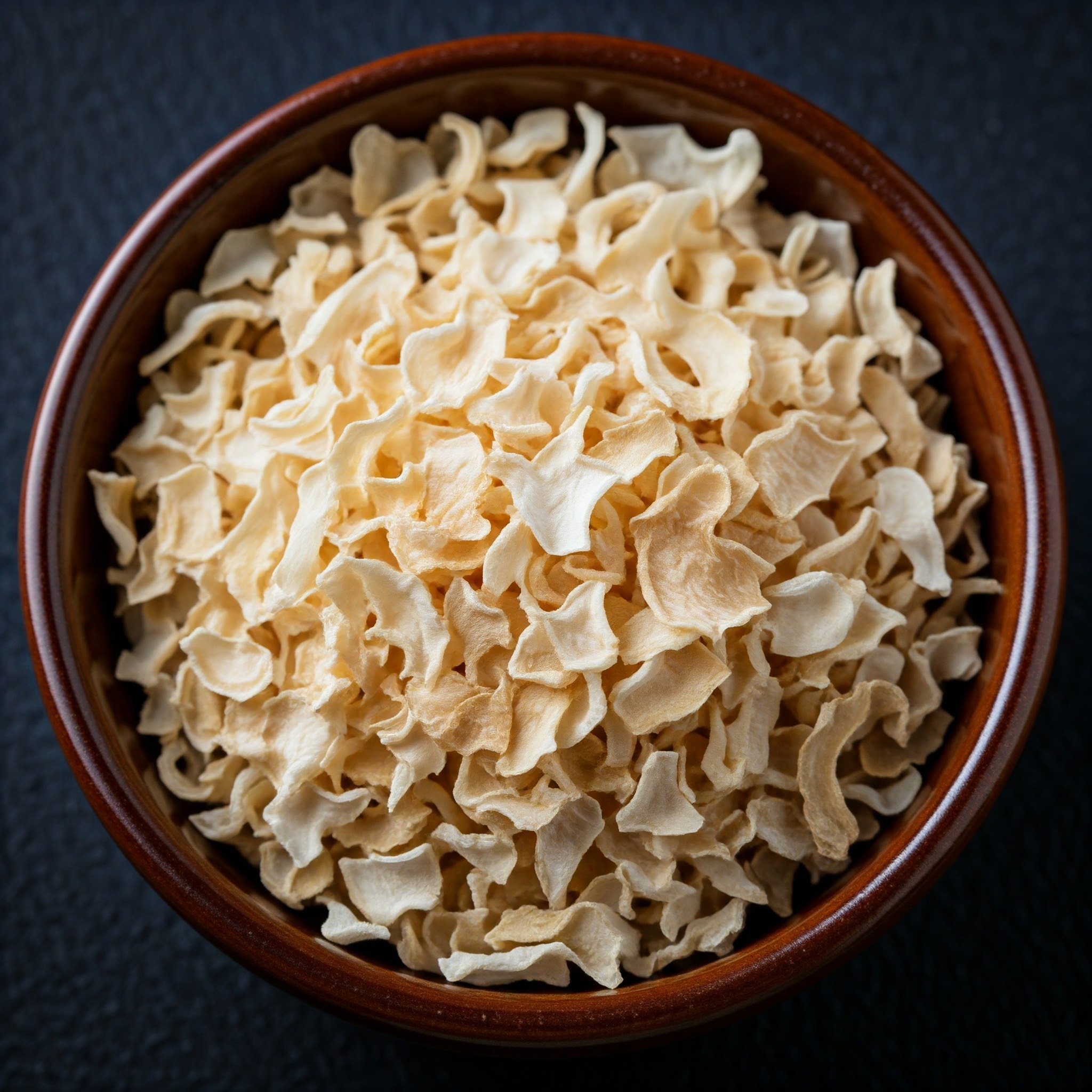 Dehydrated white Onion kibbled